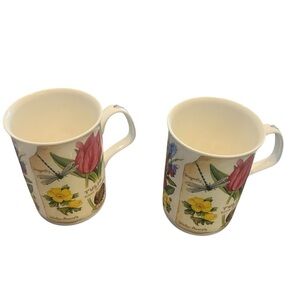 Roy Kirkham Flora Botanica Flowers Tea Cup Coffee Mug Fine Bone China England